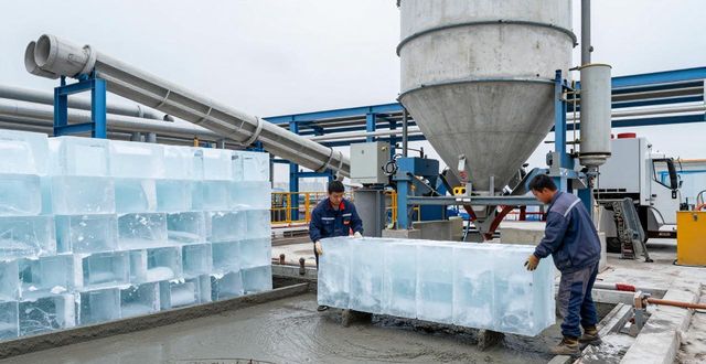 济南降温冰块多少钱 良臣制冰厂报价