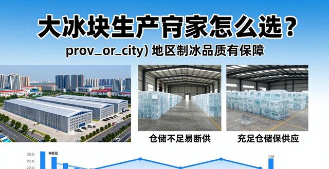 大冰块生产厂家怎么选？济南地区制冰品质有保障
