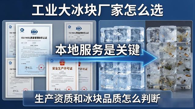 工业大冰块厂家怎么选？济南本地服务是关键
